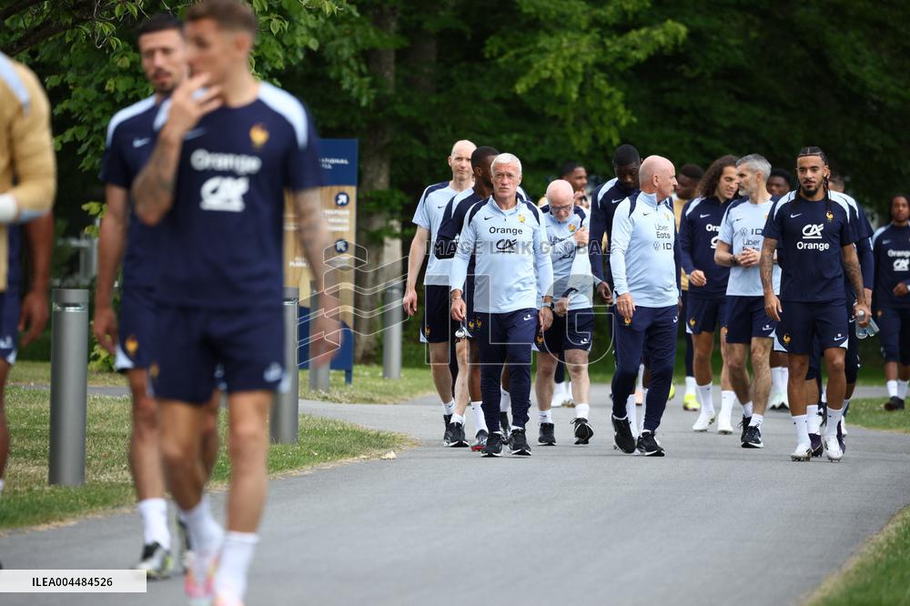French National Team Training Session - Clairefontaine-en-Yvelines