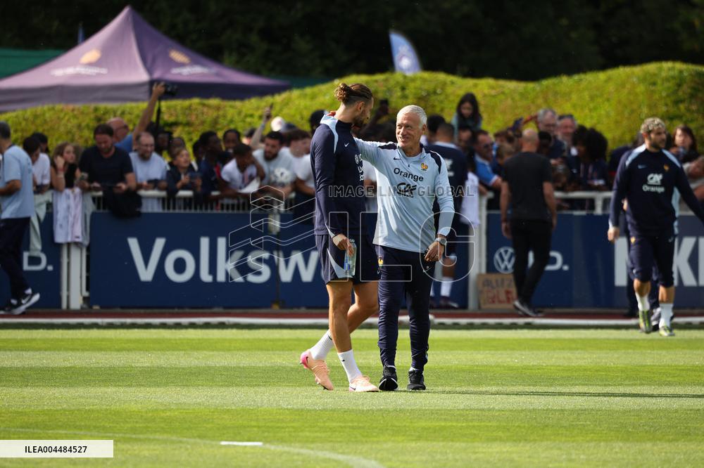 French National Team Training Session - Clairefontaine-en-Yvelines