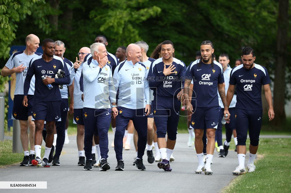 French National Team Training Session - Clairefontaine-en-Yvelines