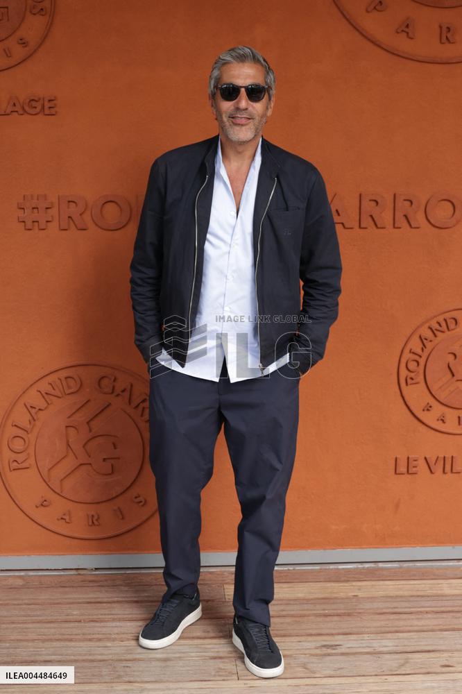 2025 French Open - Celebrities At Village Day 9 NB