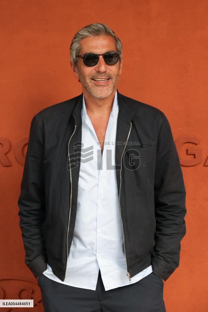 2025 French Open - Celebrities At Village Day 9 NB