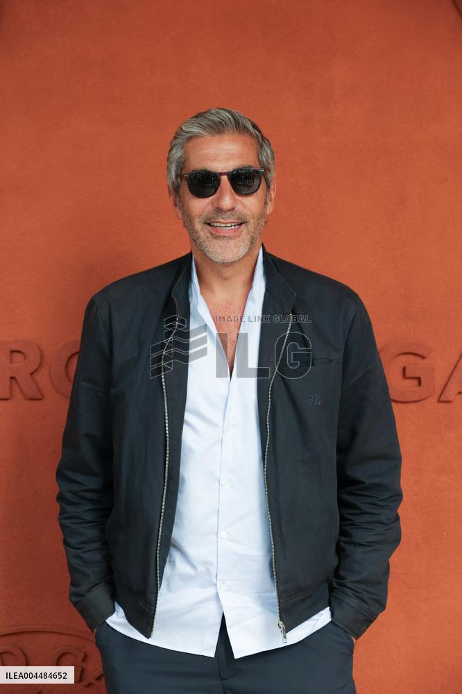 2025 French Open - Celebrities At Village Day 9 NB