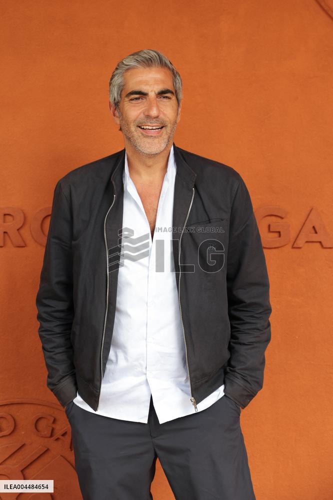 2025 French Open - Celebrities At Village Day 9 NB