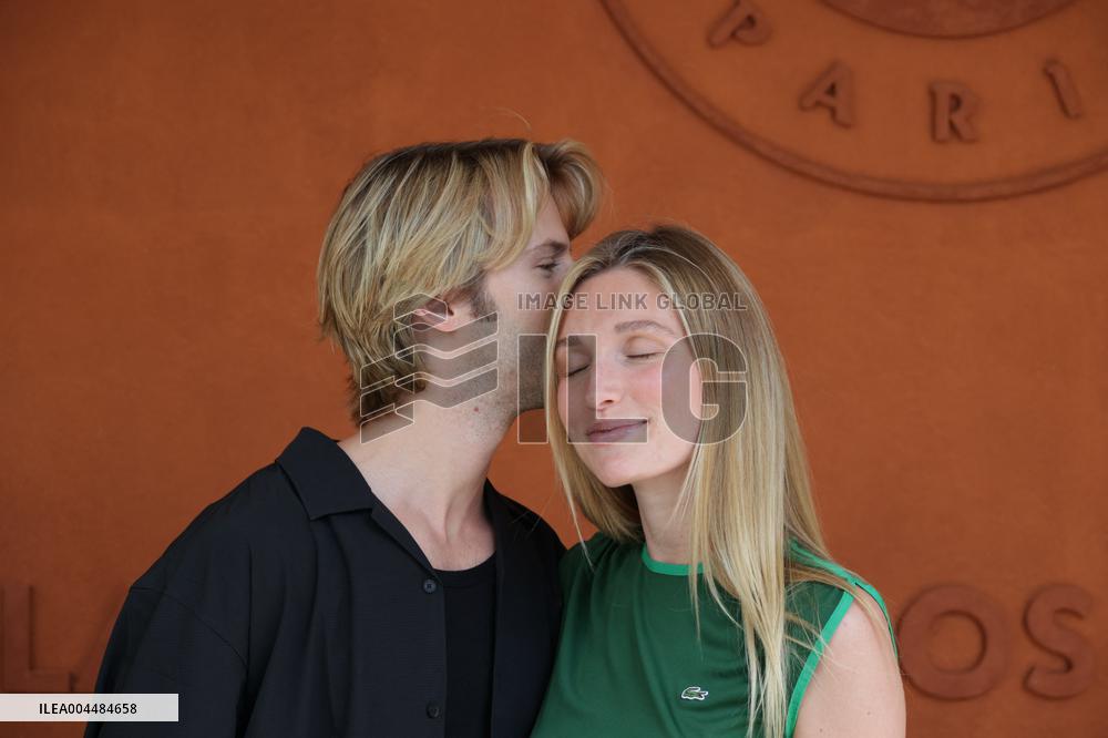 2025 French Open - Celebrities At Village Day 9 NB