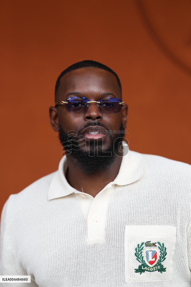 2025 French Open - Celebrities At Village Day 9 NB