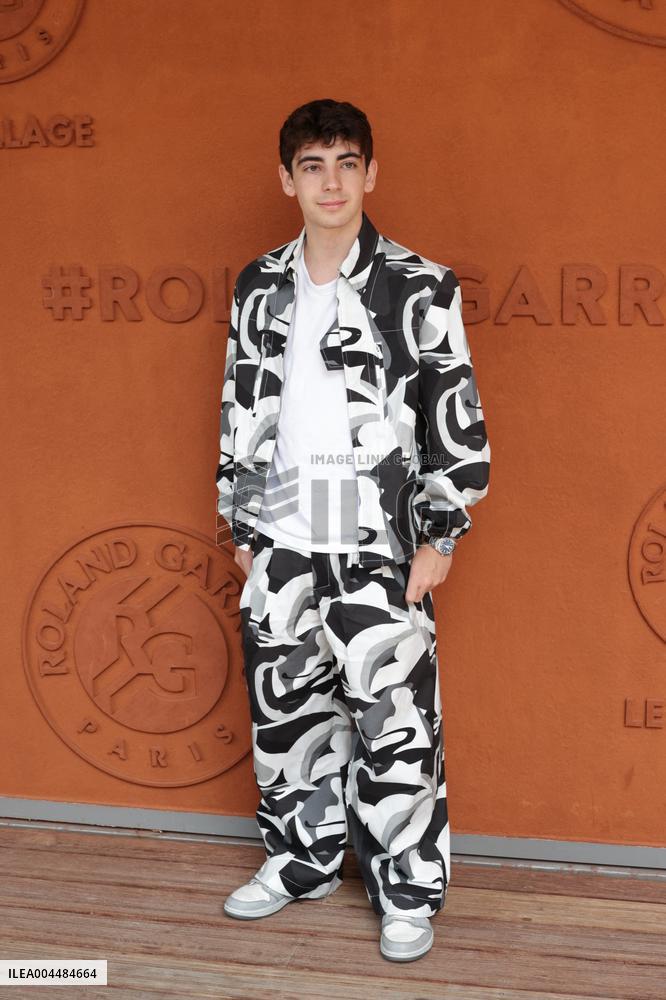 2025 French Open - Celebrities At Village Day 9 NB