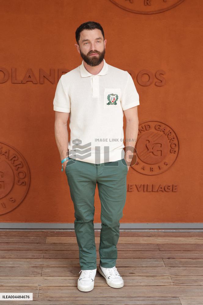 2025 French Open - Celebrities At Village Day 9 NB