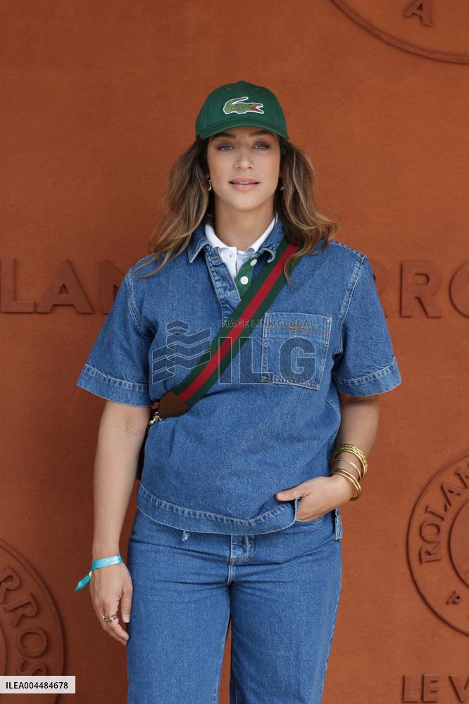 2025 French Open - Celebrities At Village Day 9 NB
