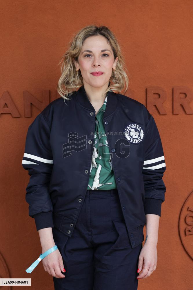 2025 French Open - Celebrities At Village Day 9 NB