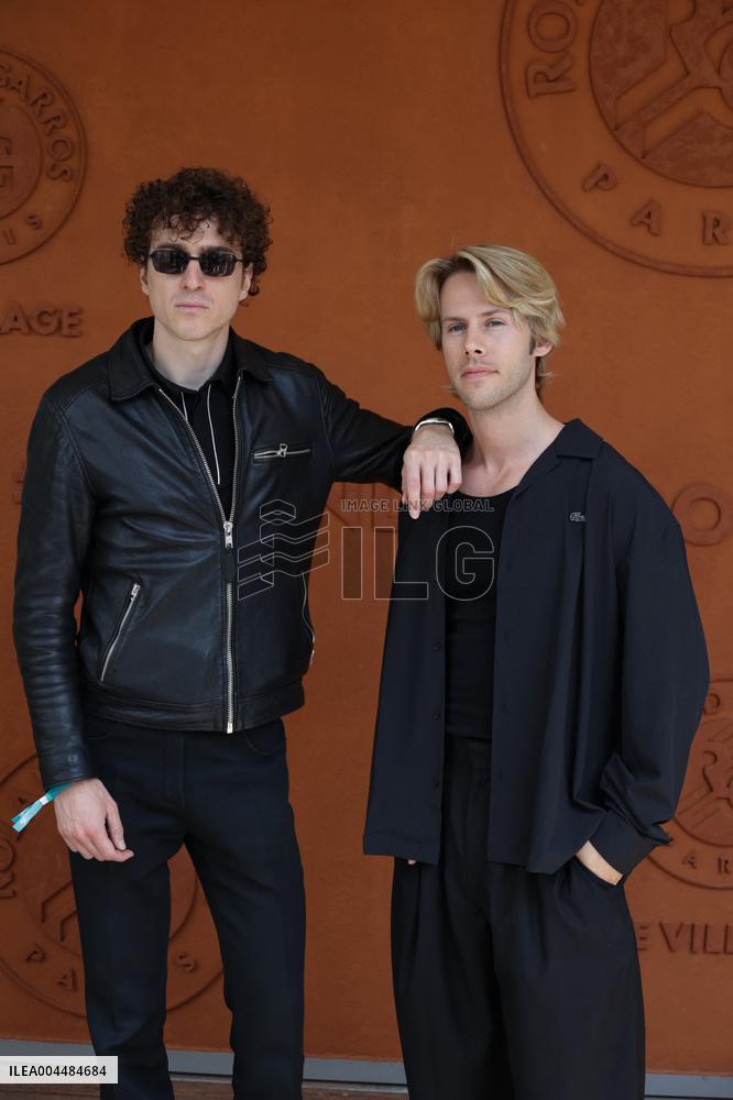 2025 French Open - Celebrities At Village Day 9 NB