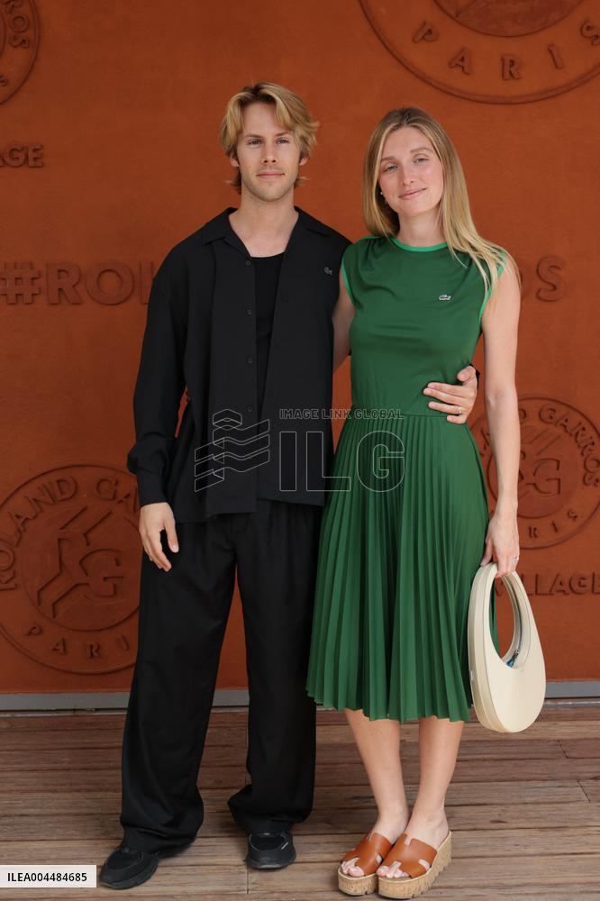 2025 French Open - Celebrities At Village Day 9 NB