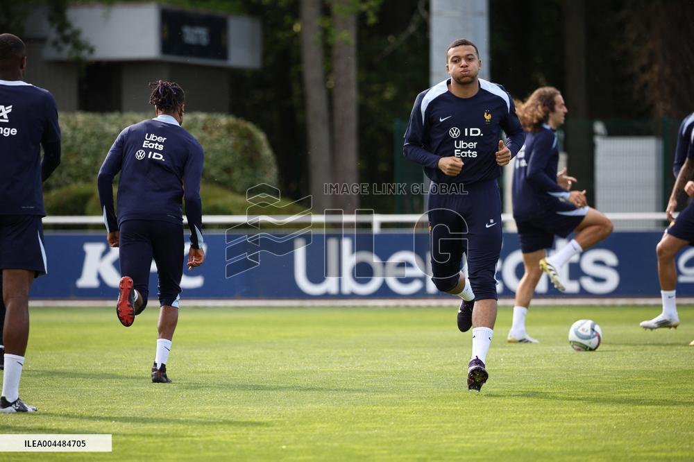 French National Team Training Session - Clairefontaine-en-Yvelines