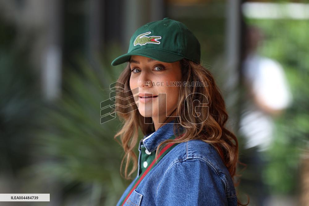 2025 French Open - Celebrities At Village Day 9 NB