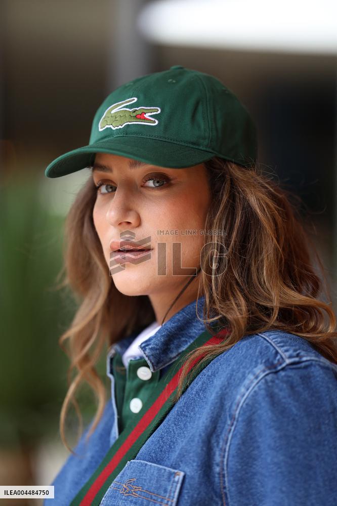 2025 French Open - Celebrities At Village Day 9 NB