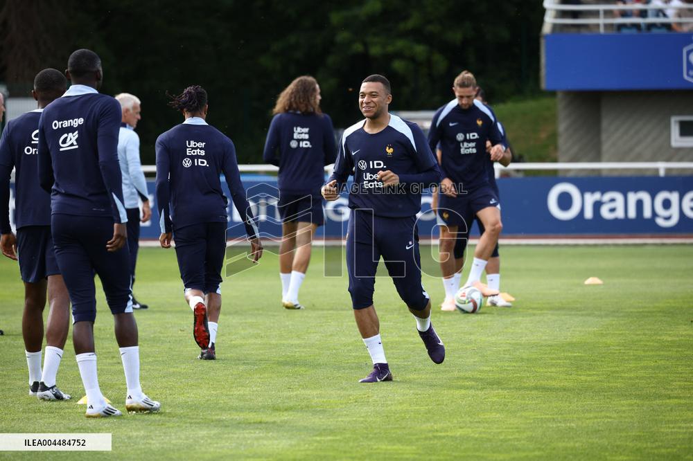 French National Team Training Session - Clairefontaine-en-Yvelines