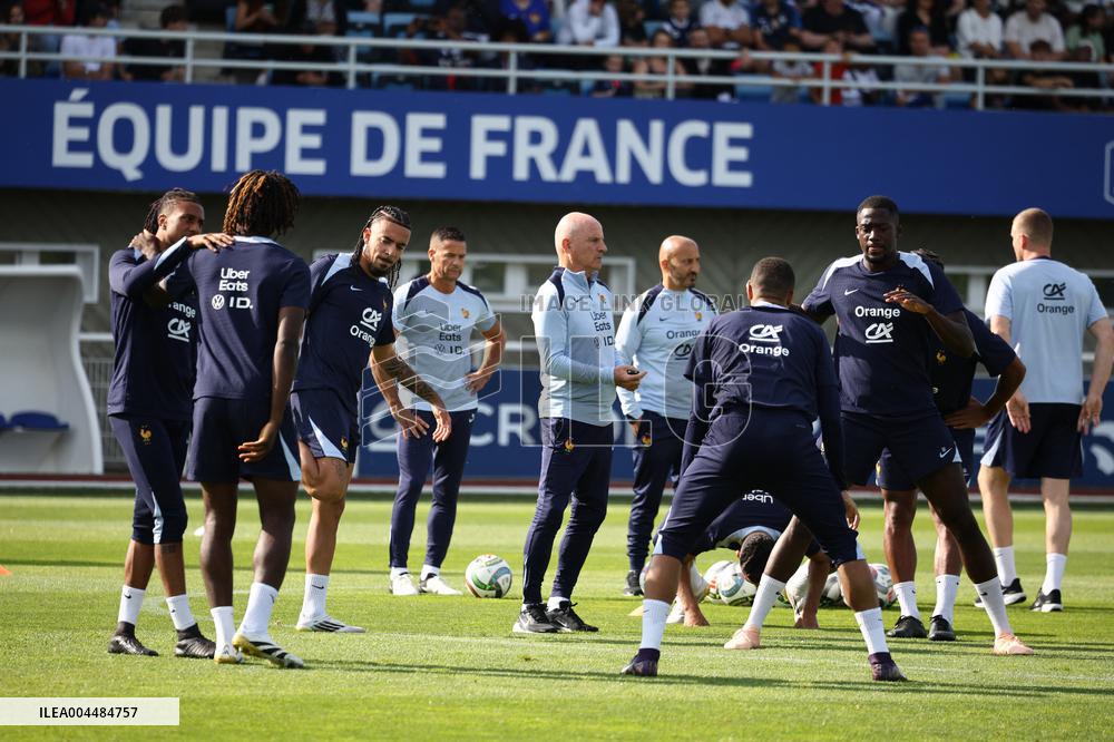 French National Team Training Session - Clairefontaine-en-Yvelines