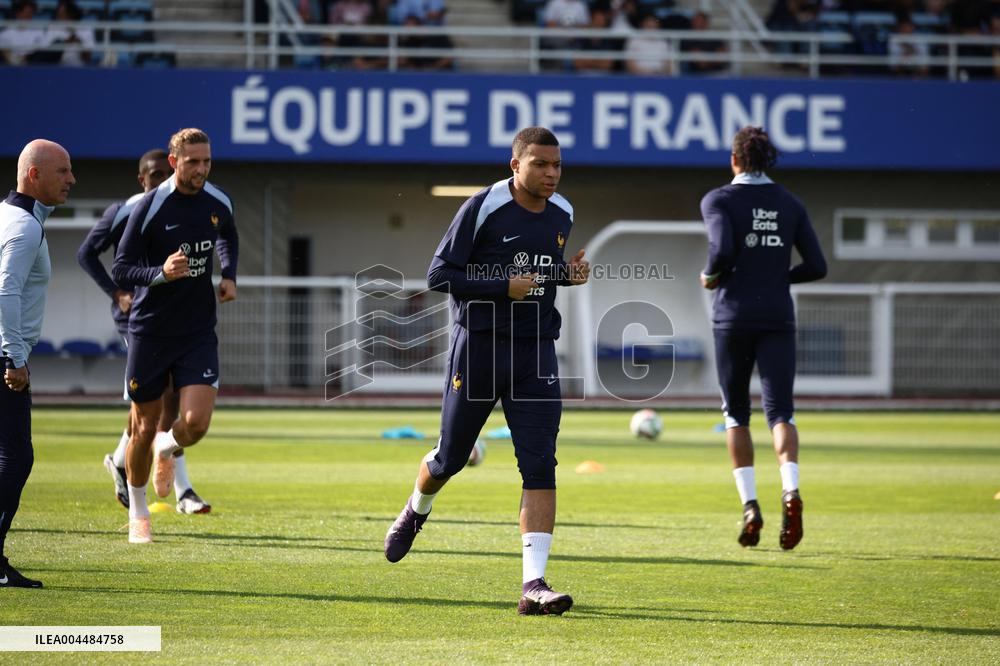French National Team Training Session - Clairefontaine-en-Yvelines