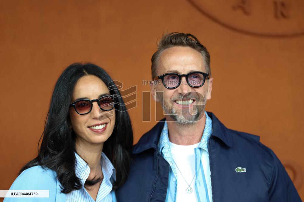 2025 French Open - Celebrities At Village Day 9 NB