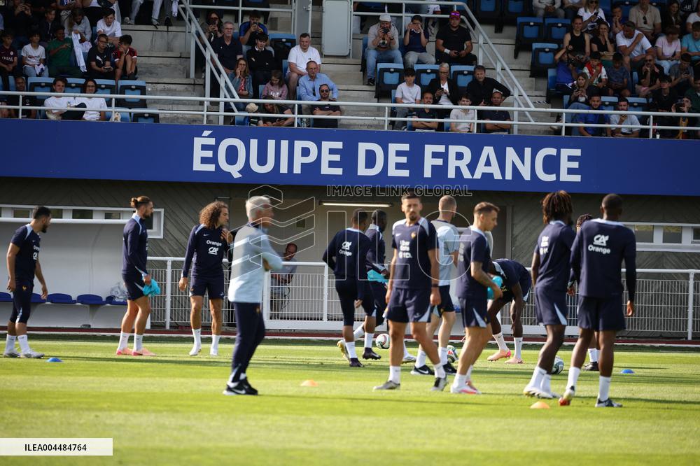 French National Team Training Session - Clairefontaine-en-Yvelines