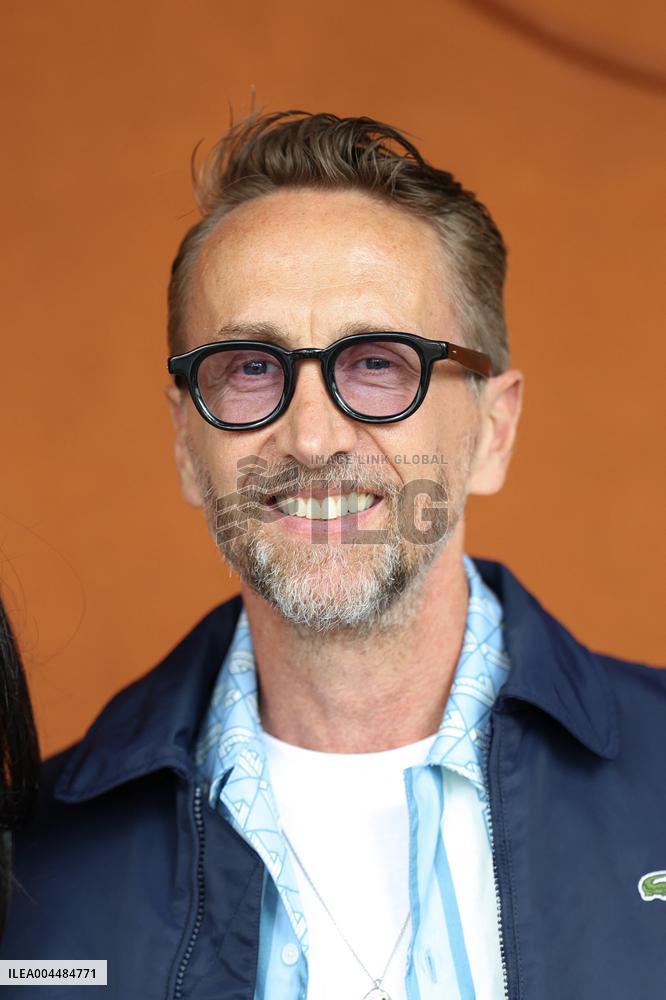 2025 French Open - Celebrities At Village Day 9 NB