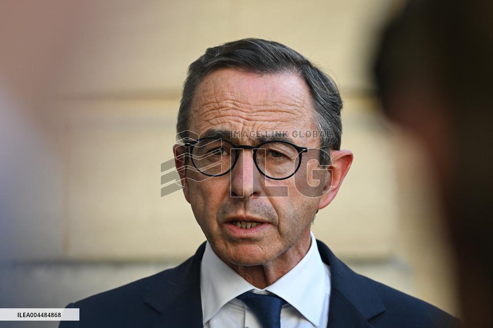 French PM Francois Bayrou meets party leaders in Paris - FA