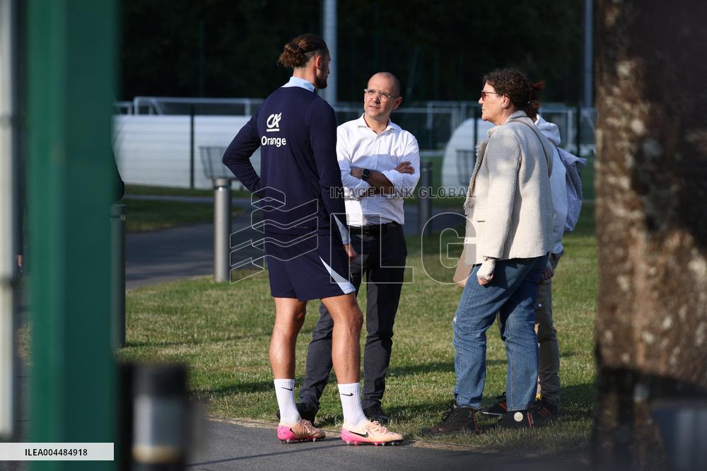 French National Team Training Session - Clairefontaine-en-Yvelines