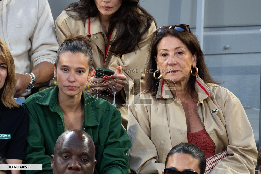 2025 French Open - Celebrities In Stands Night 9