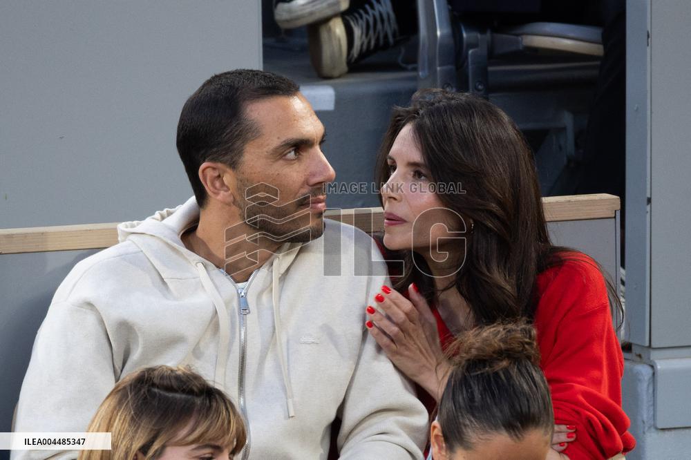 2025 French Open - Celebrities In Stands Night 9