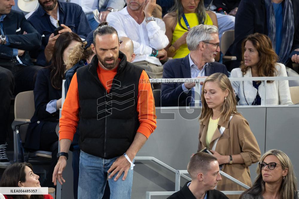 2025 French Open - Celebrities In Stands Night 9