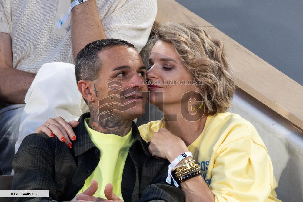 2025 French Open - Celebrities In Stands Night 9