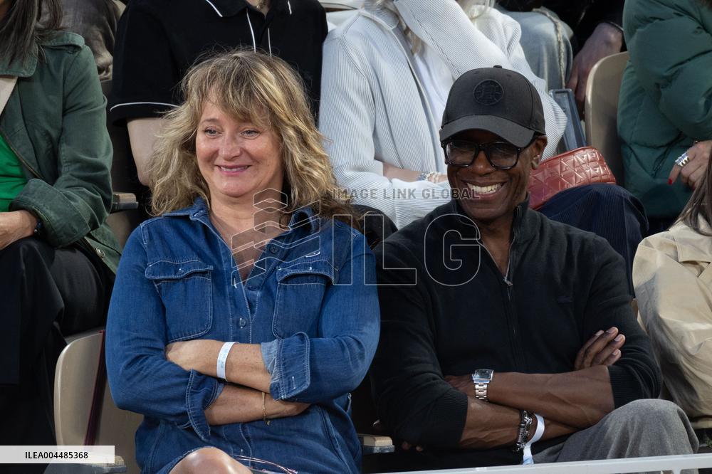 2025 French Open - Celebrities In Stands Night 9