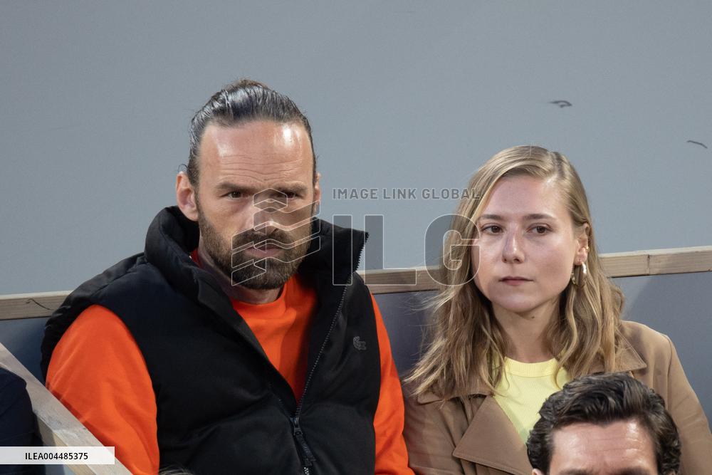 2025 French Open - Celebrities In Stands Night 9