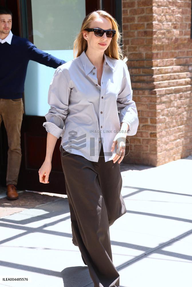 Jodie Comer Leaving Her Hotel - NYC