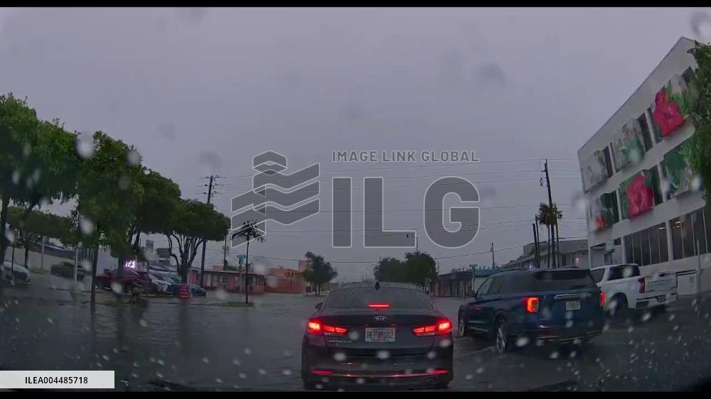 US: Severe Storms Bring Rain, Hail, and Flash Flood to Central and South Florida