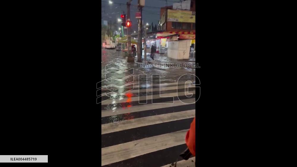 Mexico: Torrential Rains Cause Severe Flooding in CDMX, Trigger Traffic and Transit Chaos