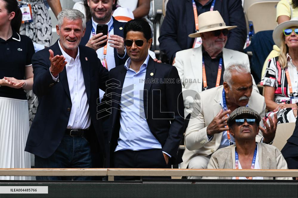 French Open Vips At The Stands LZ