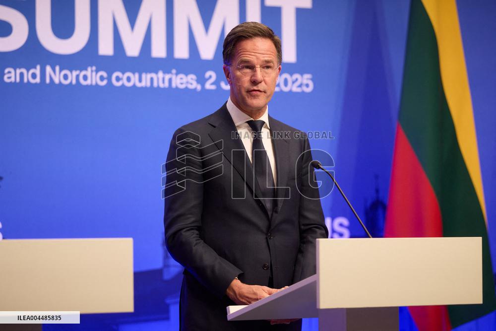 Vilnius Summit - Baltic Nine and Nordic Leaders Meet - Lithuania