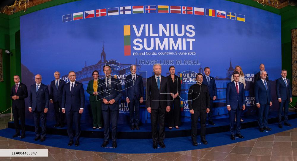 Vilnius Summit - Baltic Nine and Nordic Leaders Meet - Lithuania