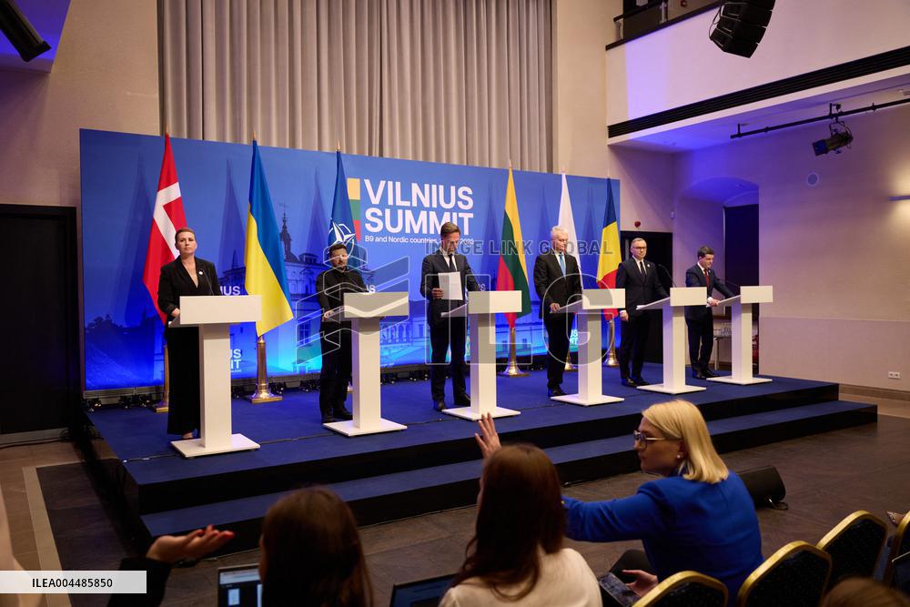 Vilnius Summit - Baltic Nine and Nordic Leaders Meet - Lithuania