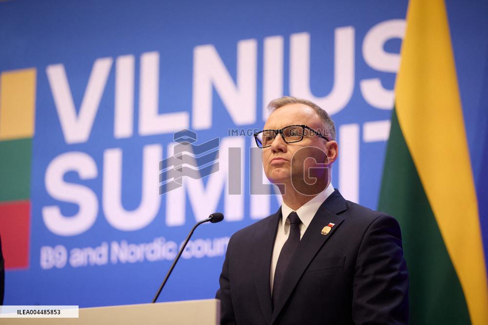 Vilnius Summit - Baltic Nine and Nordic Leaders Meet - Lithuania