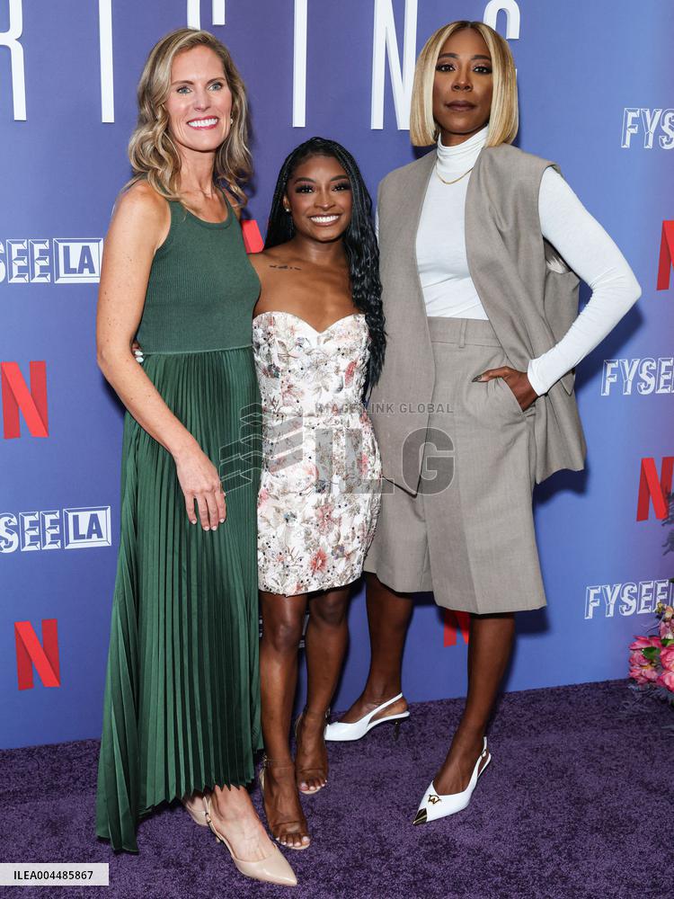 Netflix FYSEE LA - Simone Biles Rising S1 ATAS Emmy FYC