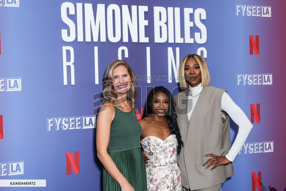 Netflix FYSEE LA - Simone Biles Rising S1 ATAS Emmy FYC