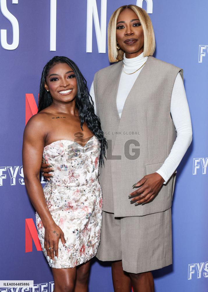 Netflix FYSEE LA - Simone Biles Rising S1 ATAS Emmy FYC
