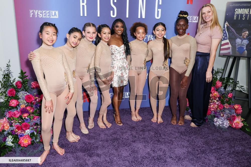 Netflix FYSEE LA - Simone Biles Rising S1 ATAS Emmy FYC