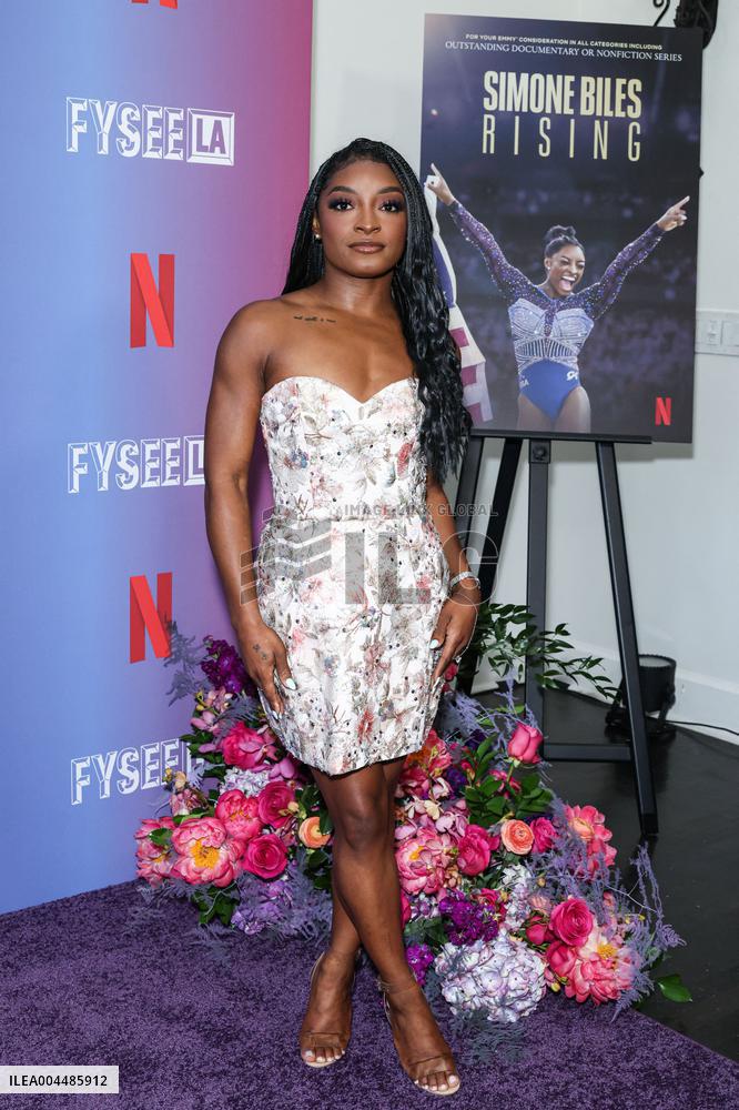 Netflix FYSEE LA - Simone Biles Rising S1 ATAS Emmy FYC