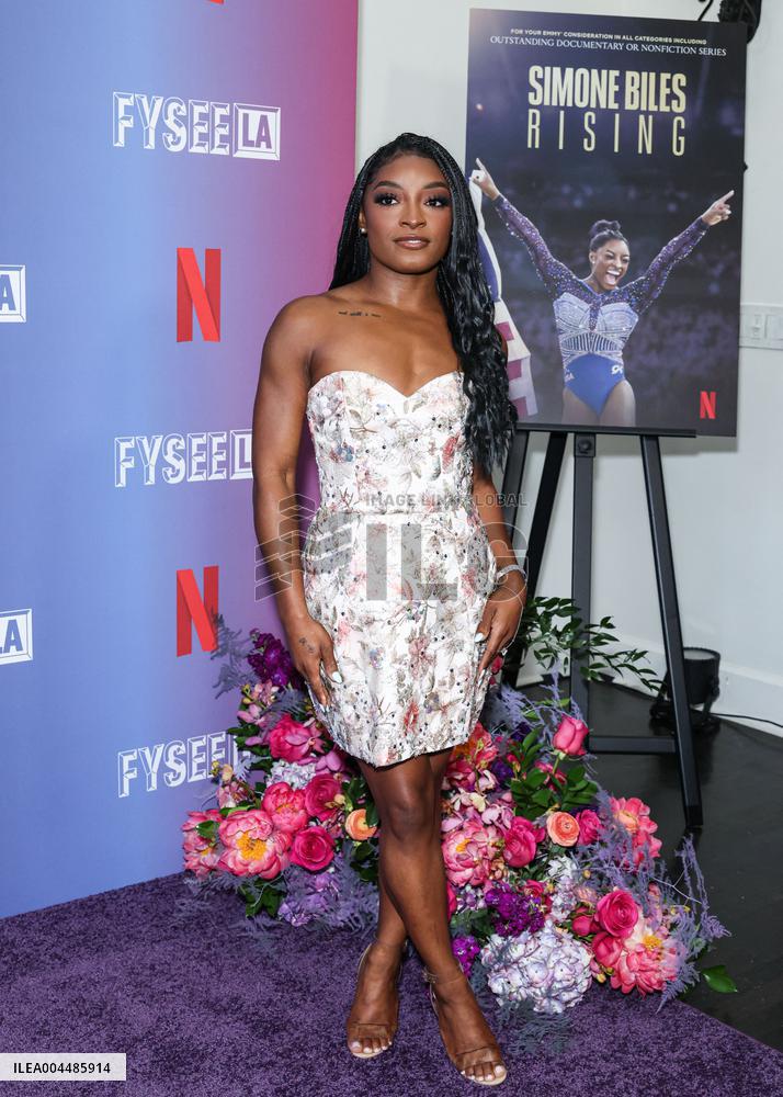 Netflix FYSEE LA - Simone Biles Rising S1 ATAS Emmy FYC