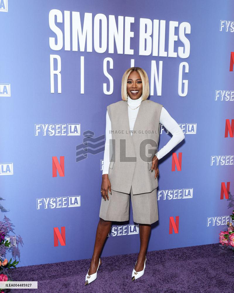 Netflix FYSEE LA - Simone Biles Rising S1 ATAS Emmy FYC