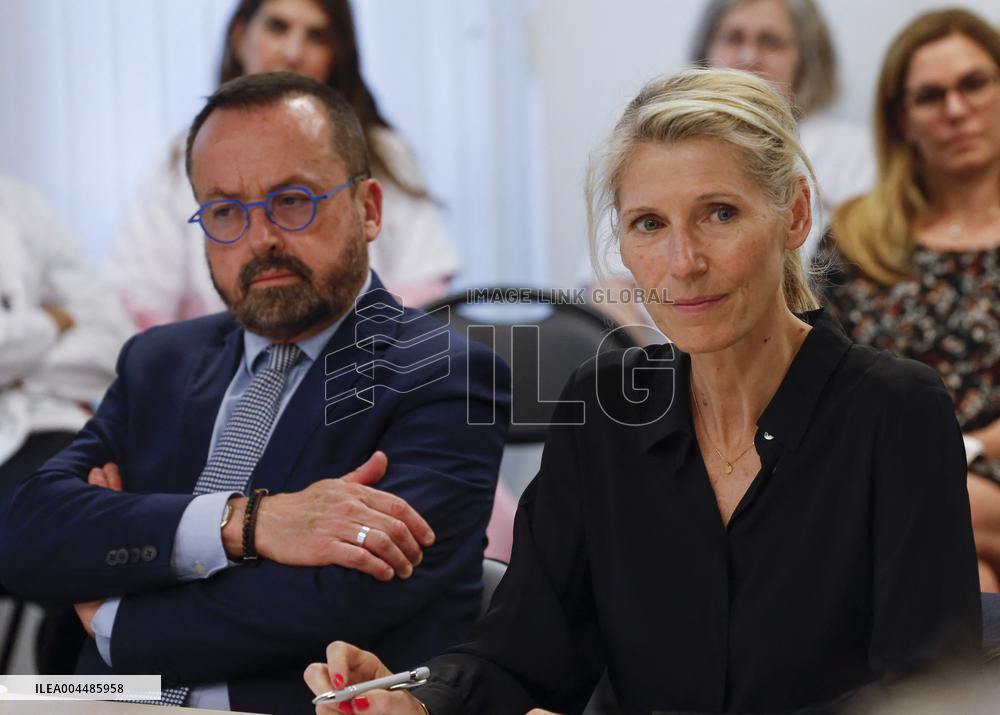 Ministers Visit the House of Sport and Health - Clamart