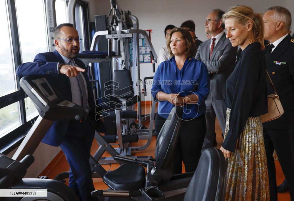 Ministers Visit the House of Sport and Health - Clamart