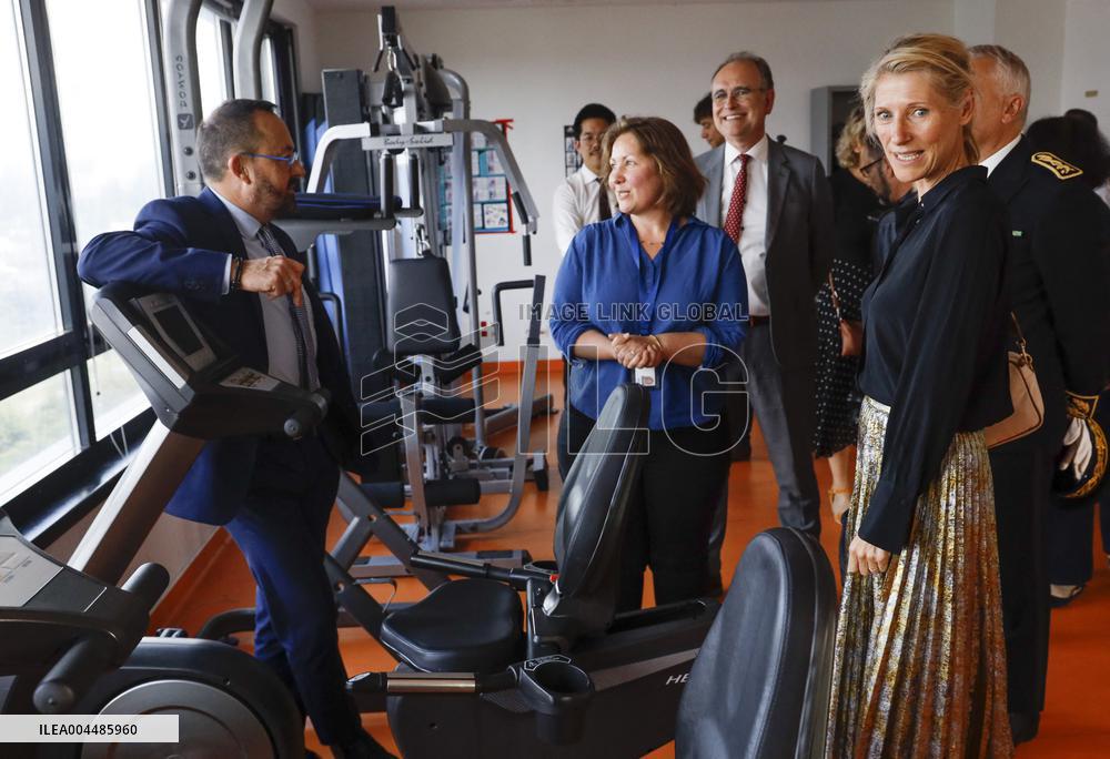 Ministers Visit the House of Sport and Health - Clamart